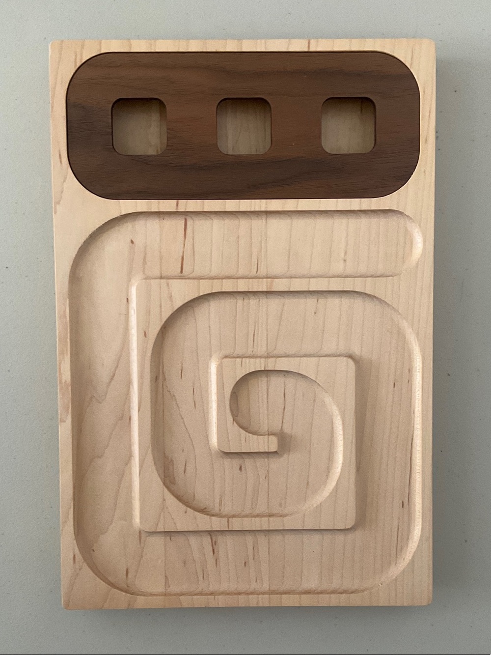 Wooden Chocolate Server